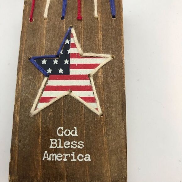 Primitives by Kathy American Star Flag Magnet Set - Picture 7 of 9